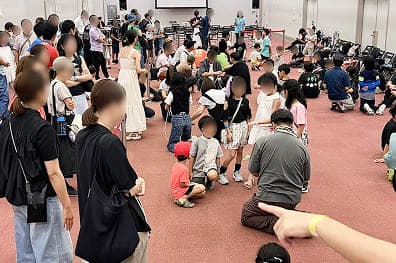 JTTF 9-sessionsでのミニゲームを子どもたちと楽しみました。