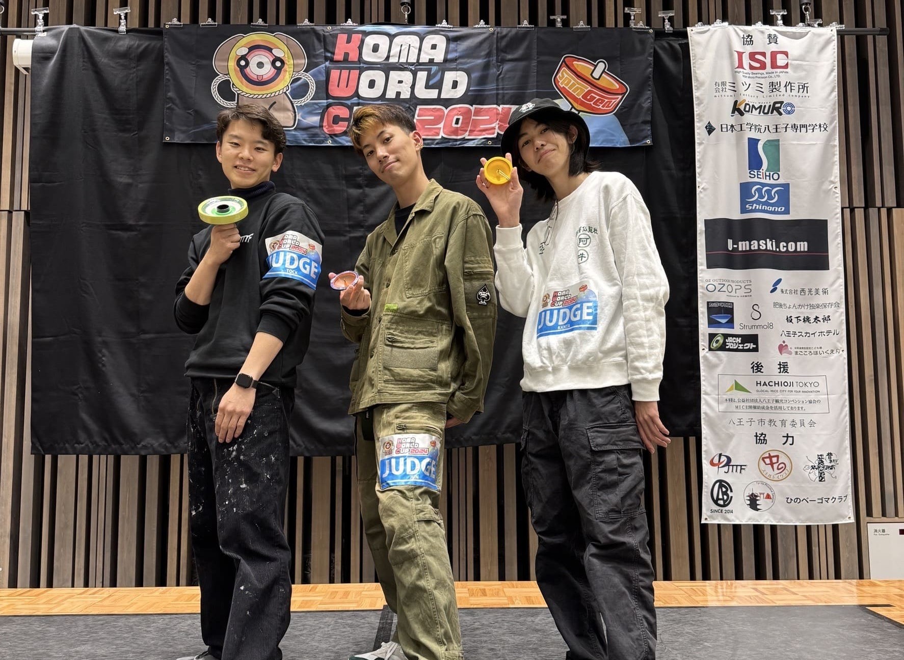World Spintop Contest 2023 Traditional Divisionにて優勝しました。
